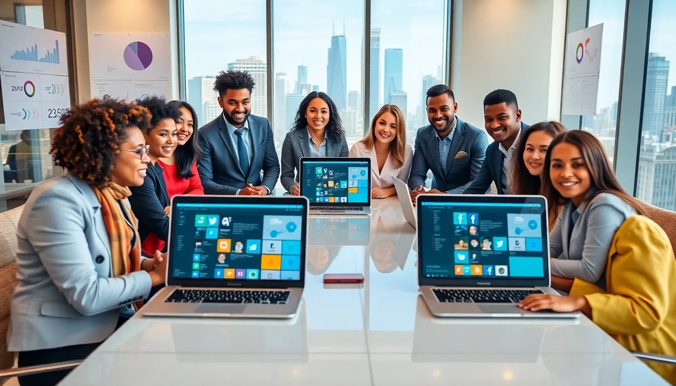 socials and software aliensync