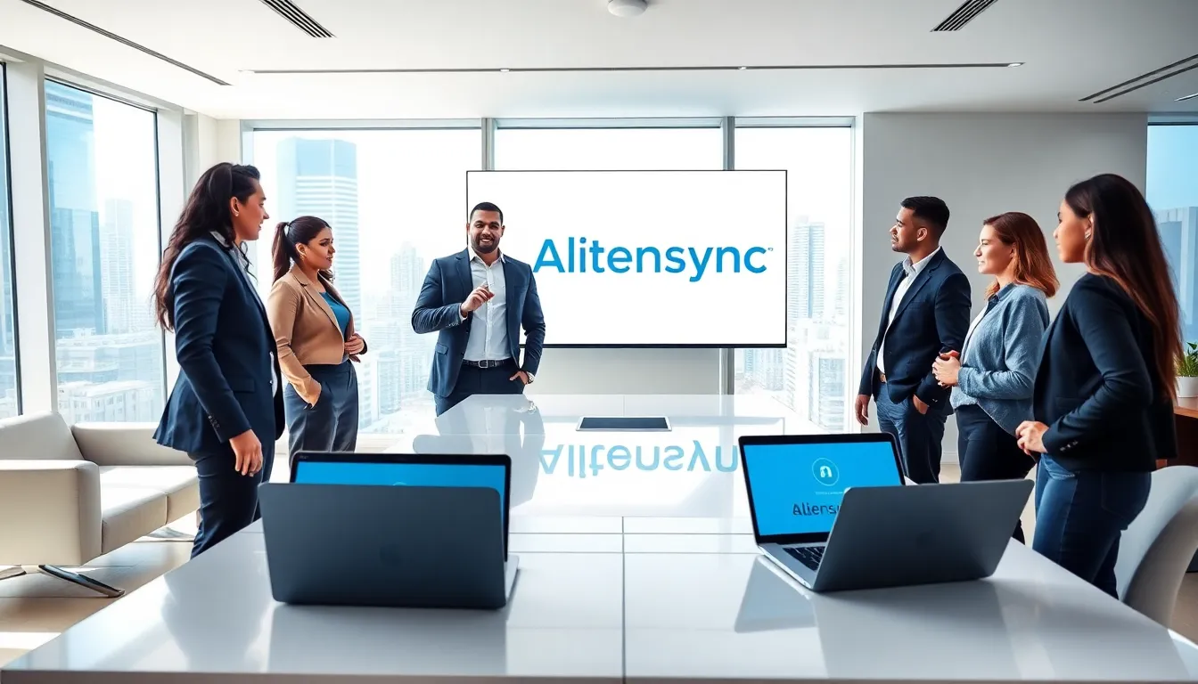 apps and socials aliensync