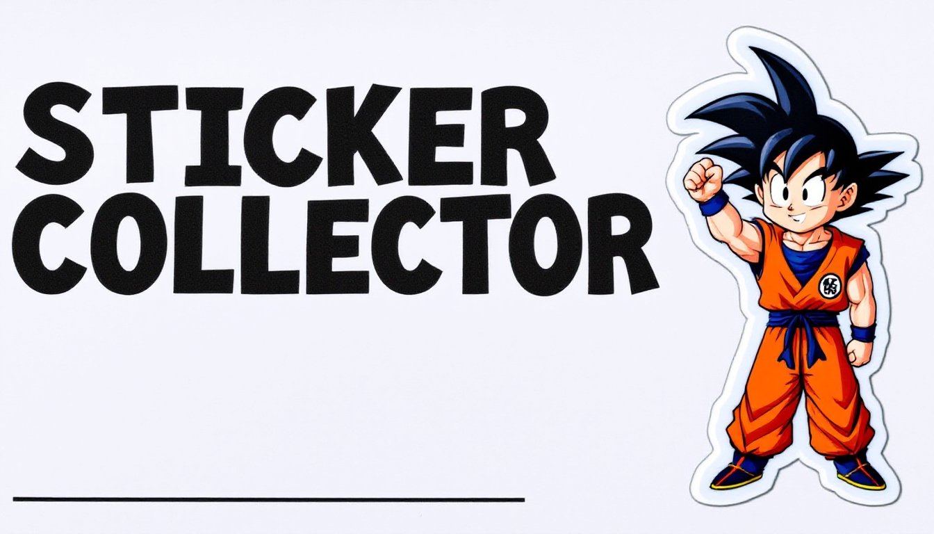 alysyncar holographic gokuchan stickers