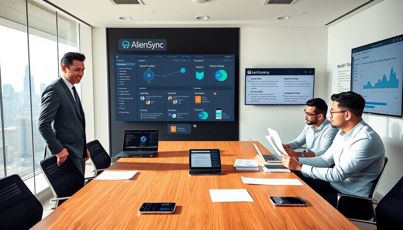 apps updates on software socials aliensync