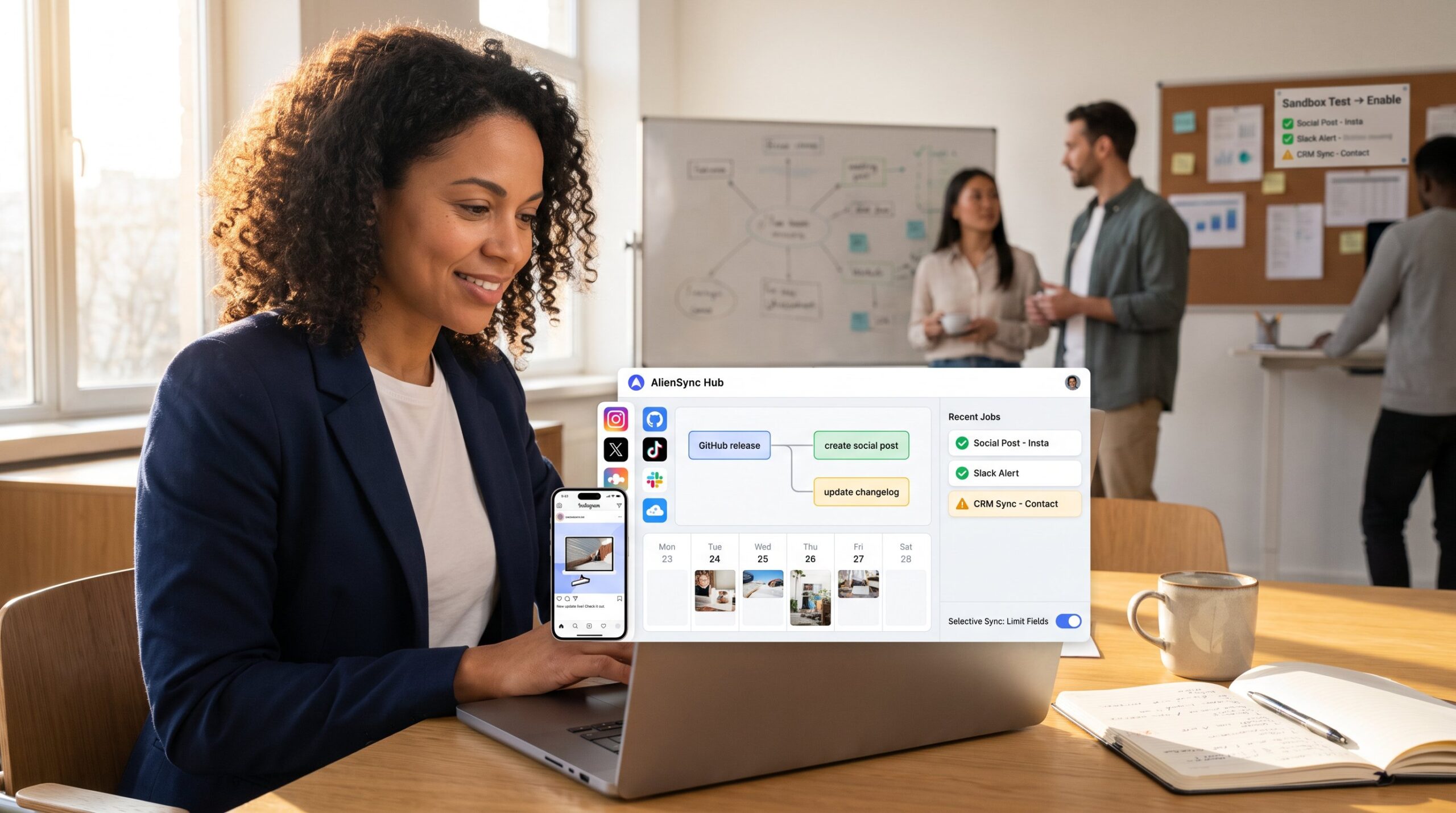 Socials and Software AlienSync Explained for Beginners