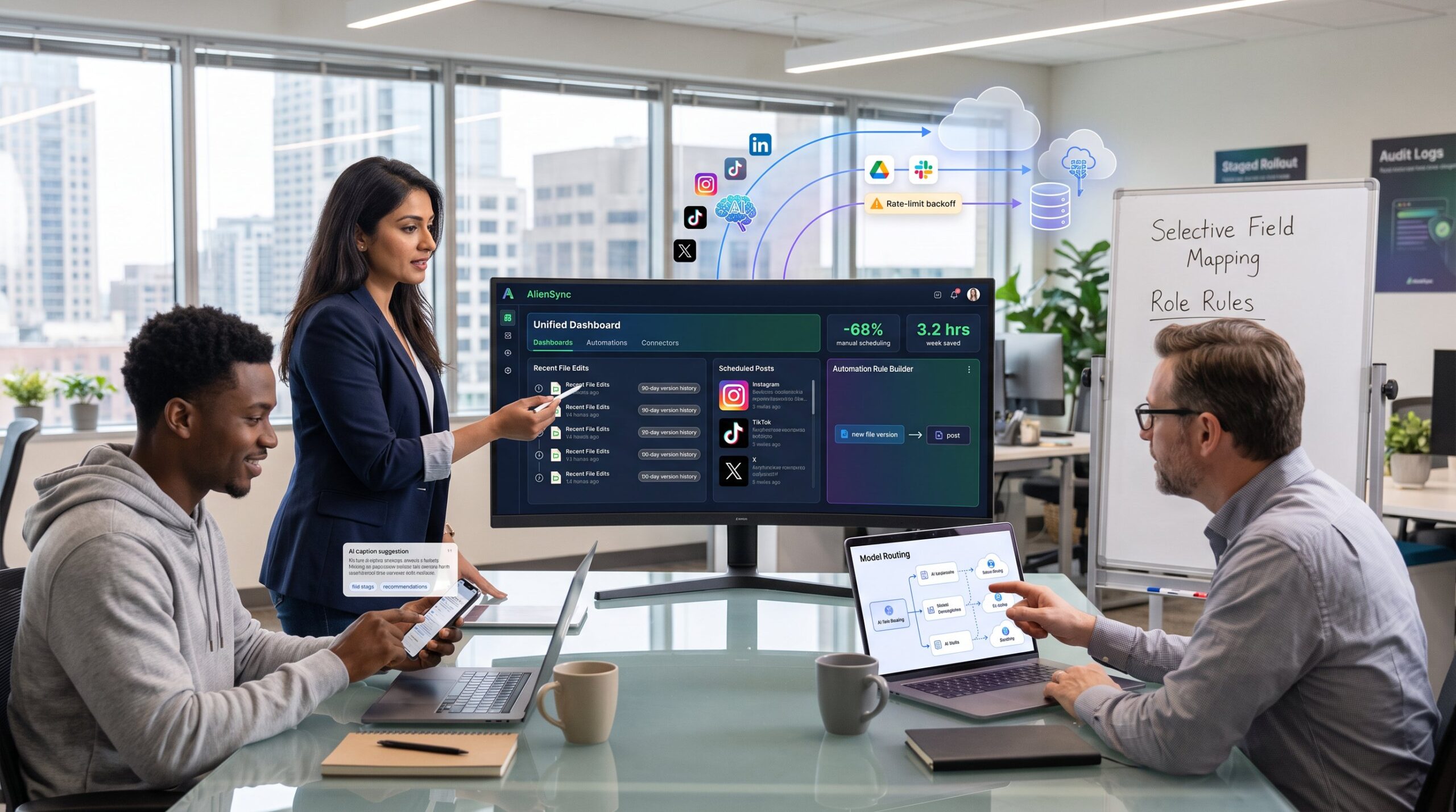 Apps and Software AlienSync Features and Functions
