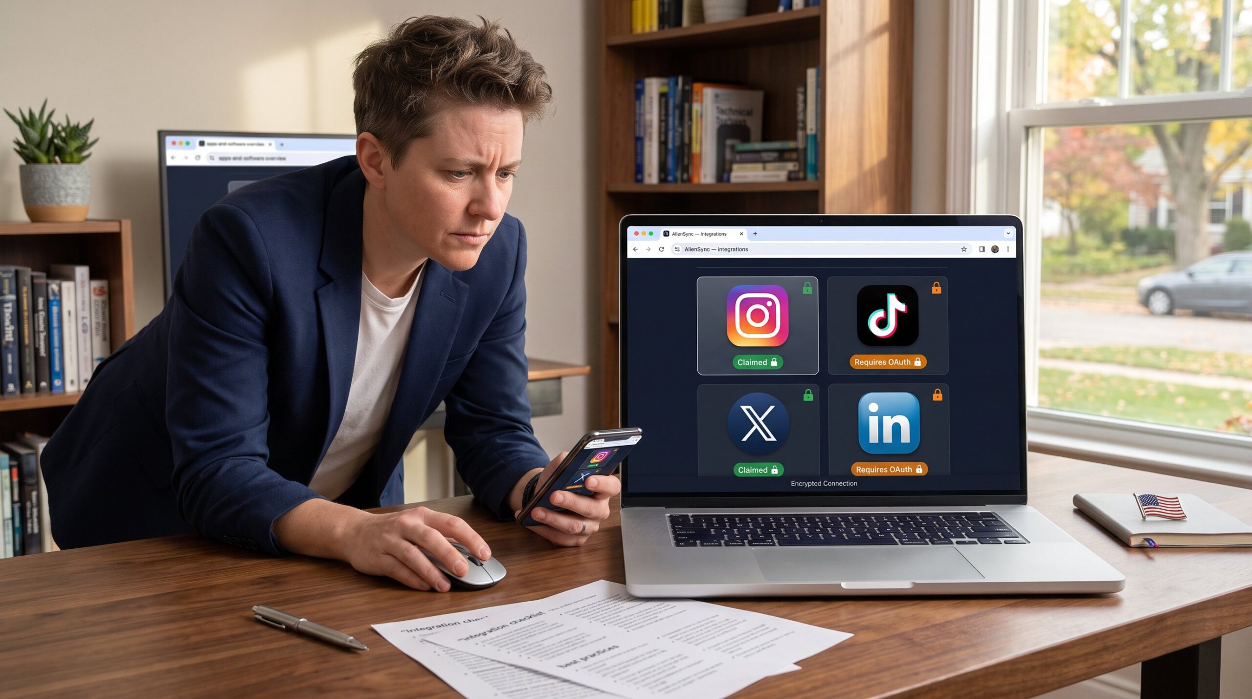 Which Social Media Platforms Work With AlienSync?