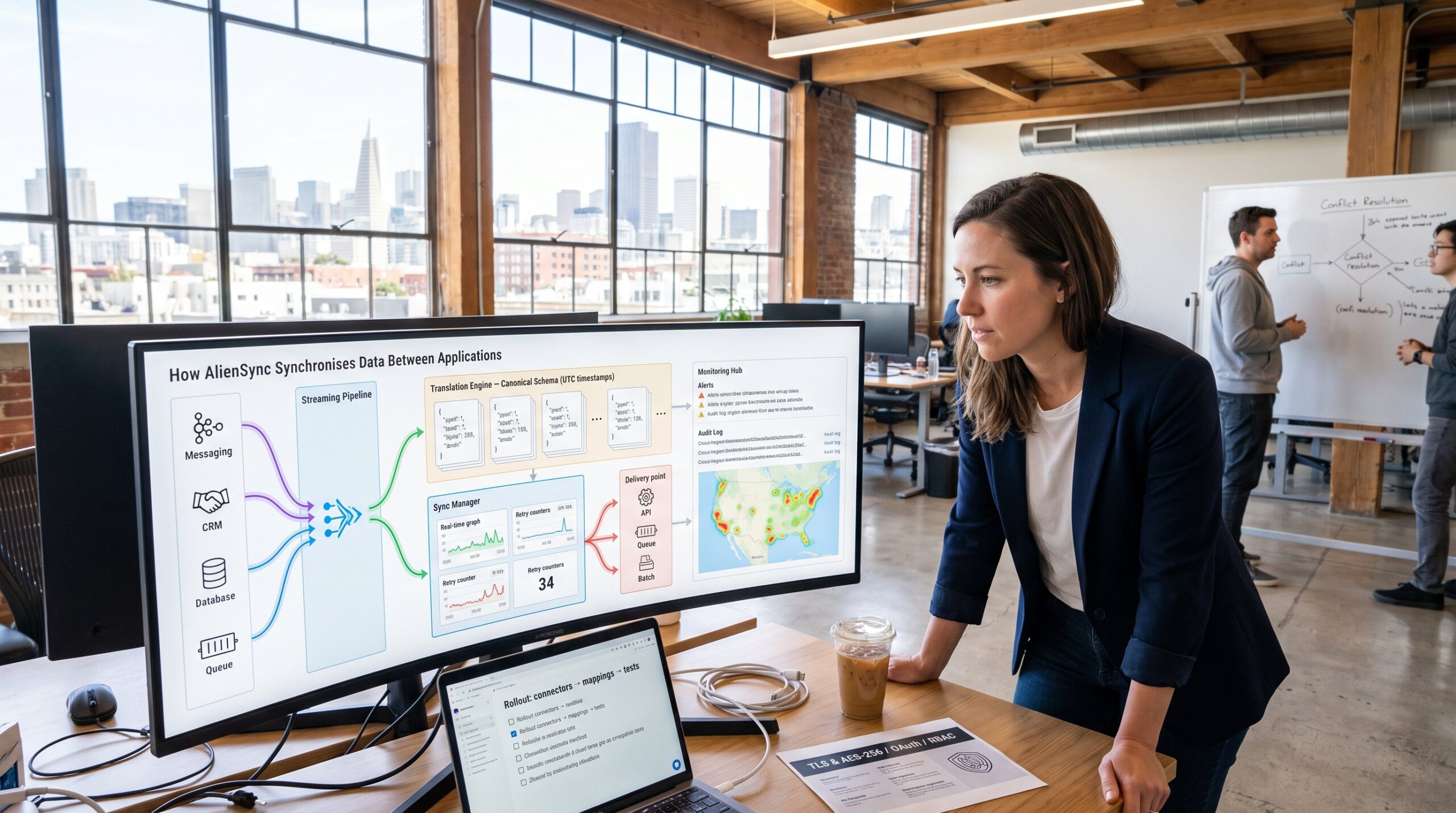 How AlienSync Synchronises Data Between Applications