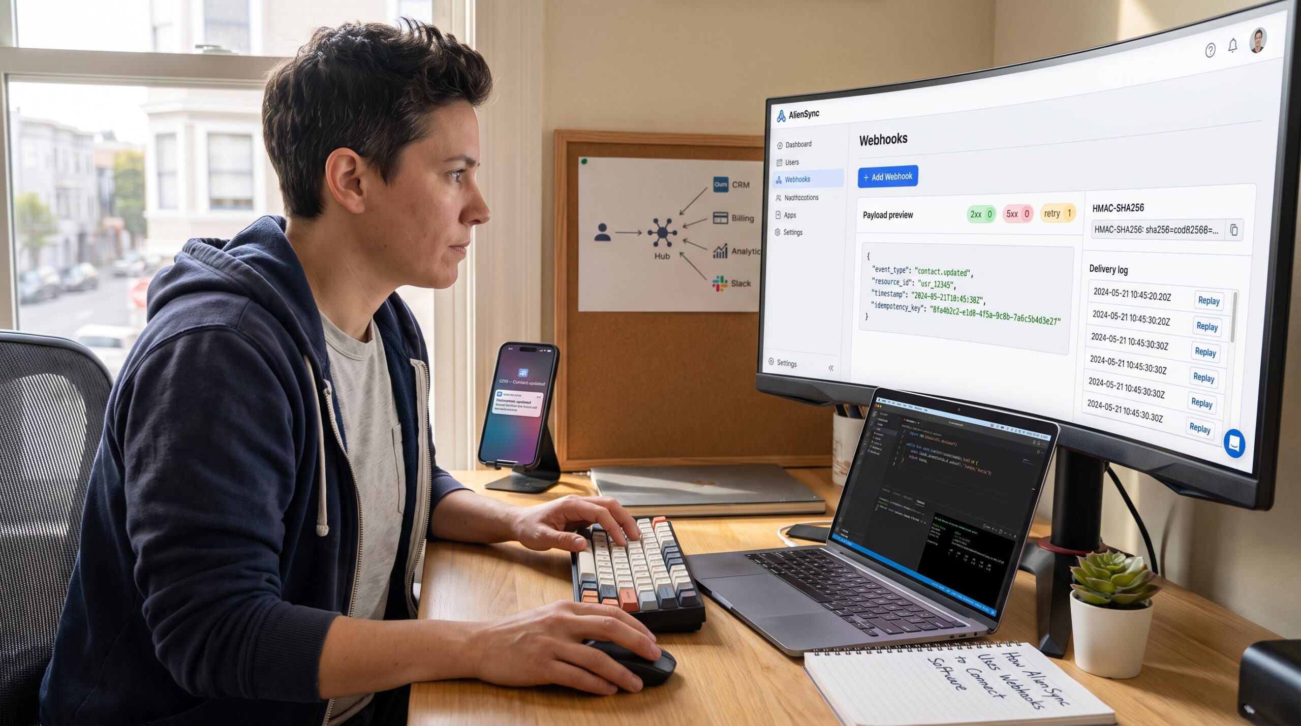 How AlienSync Uses Webhooks to Connect Software