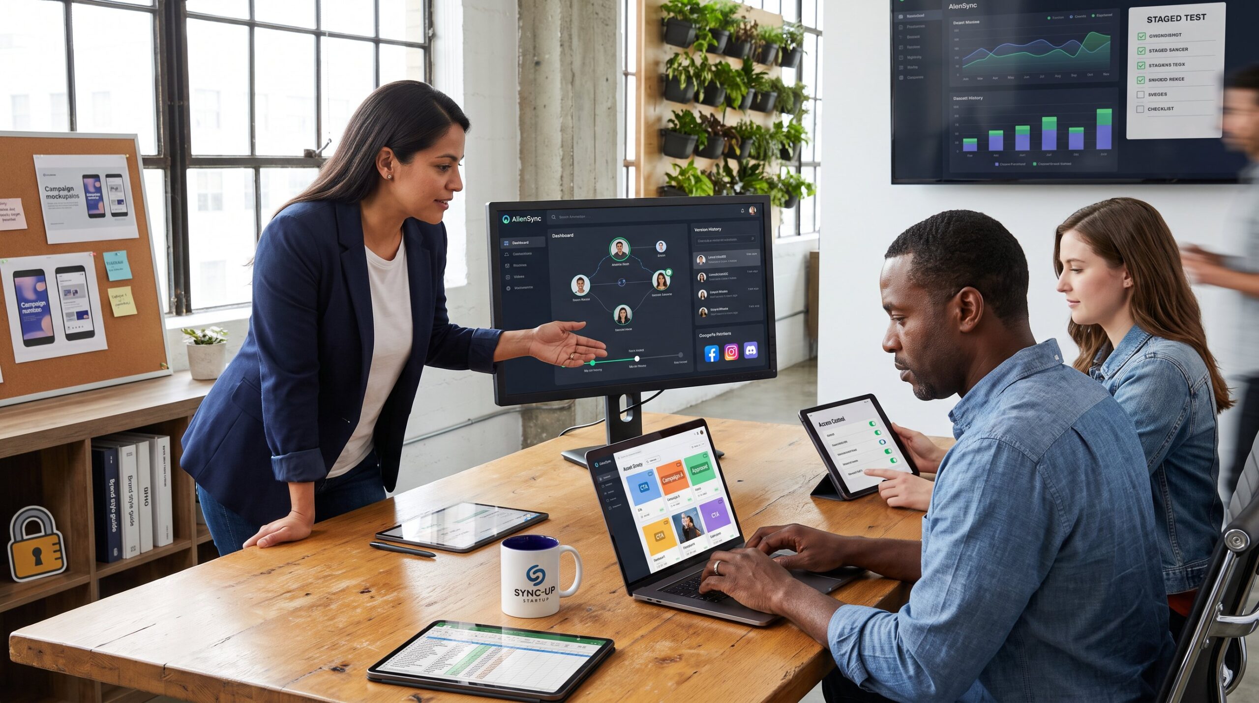 How Businesses Can Use AlienSync for Social Media