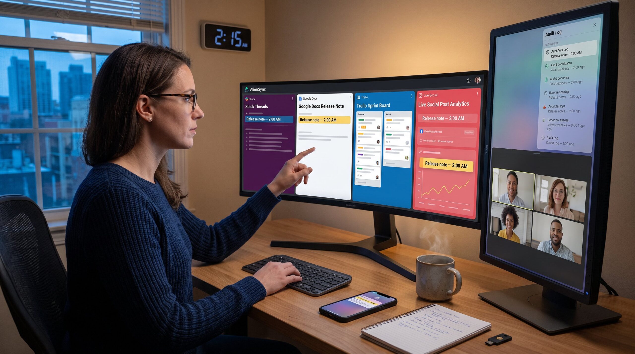 AlienSync for Remote Teams