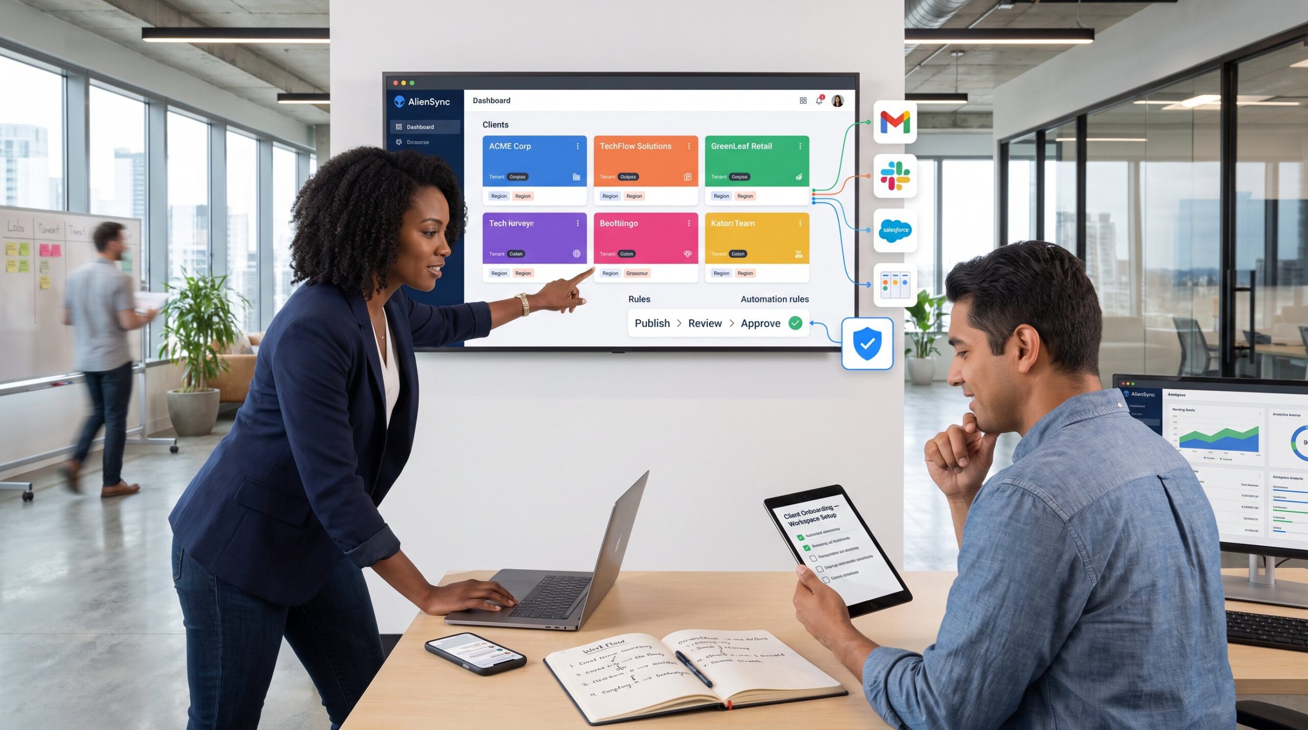 AlienSync for Agencies Managing Multiple Clients
