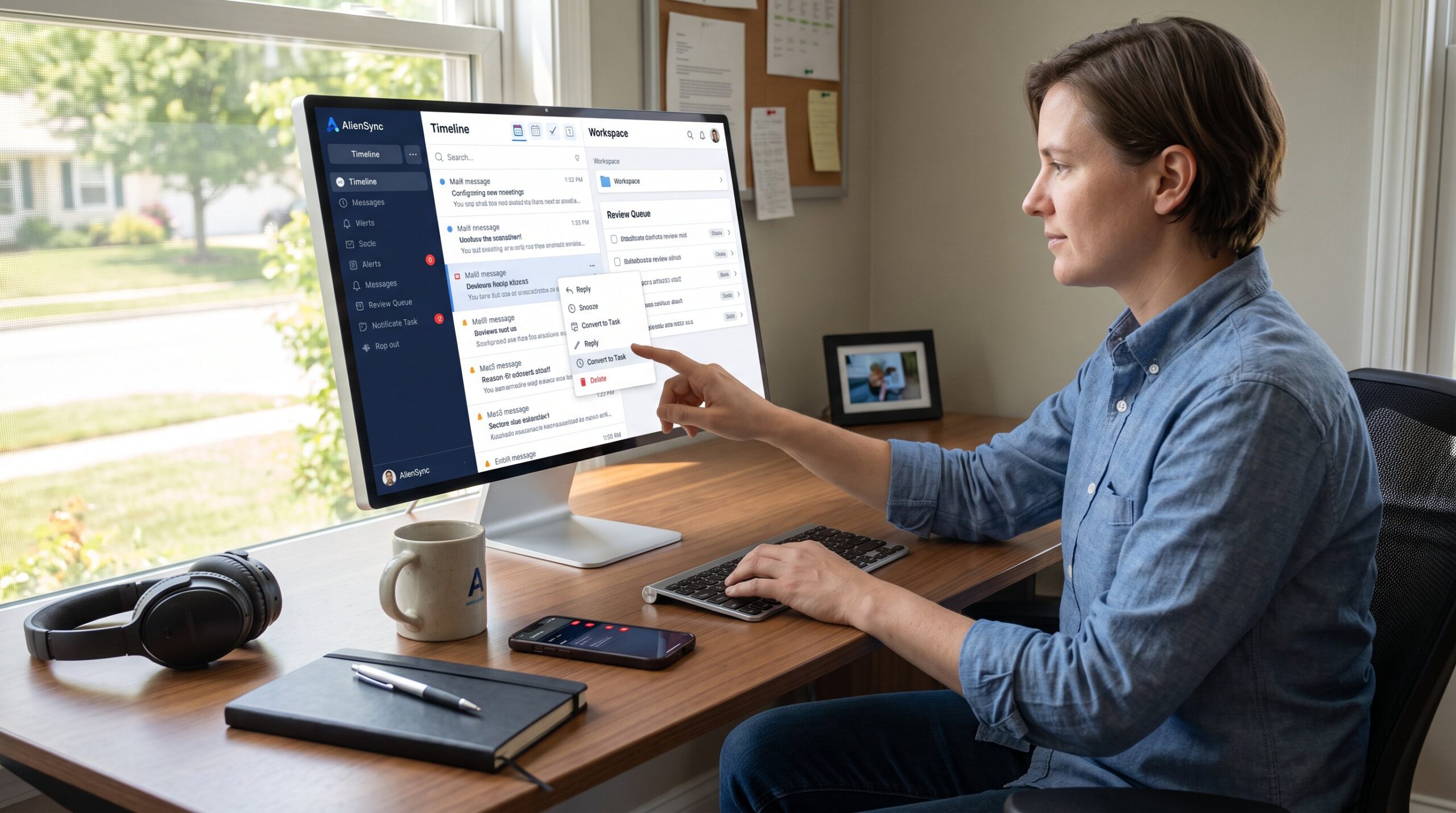 How AlienSync Reduces App Switching