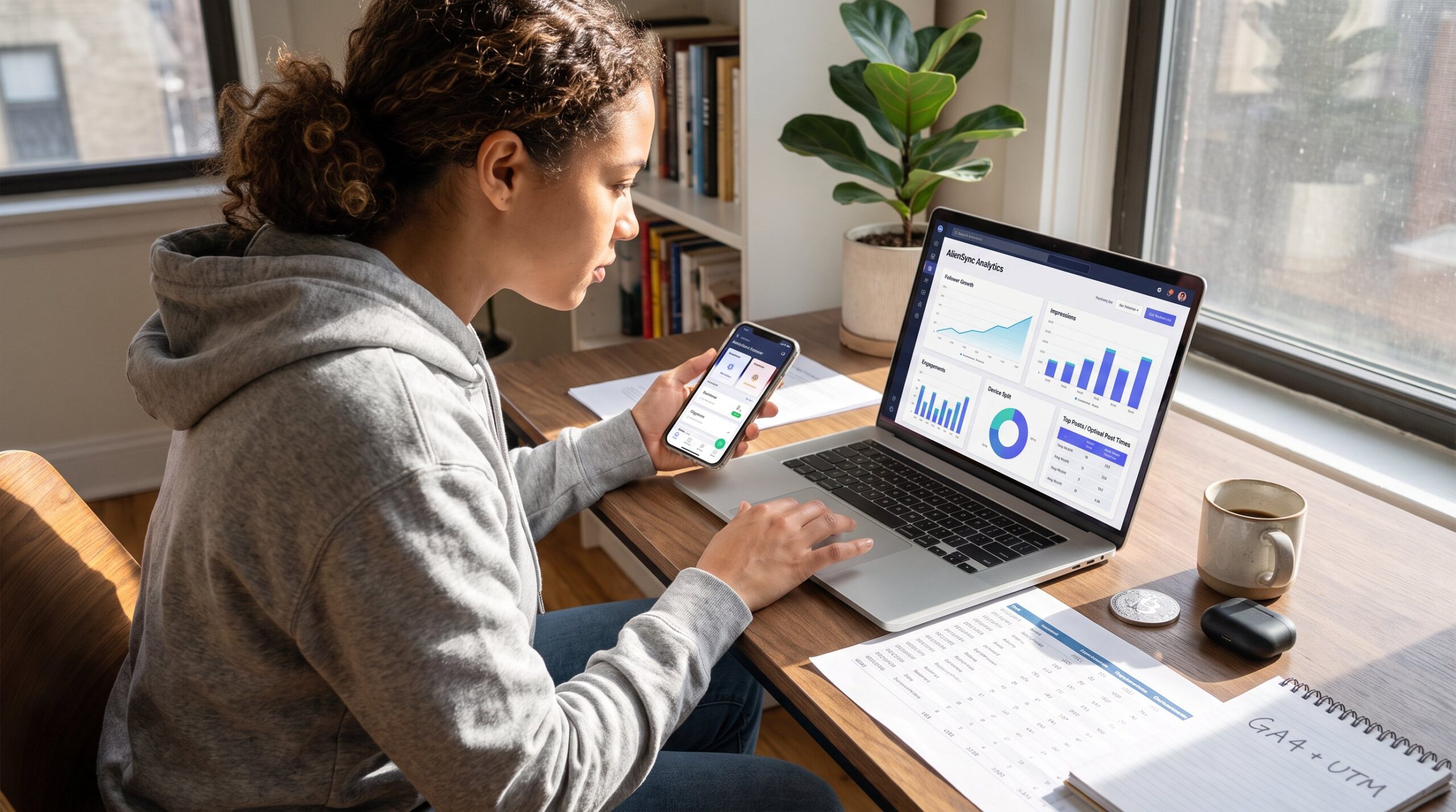 How to View Social Analytics in the AlienSync App