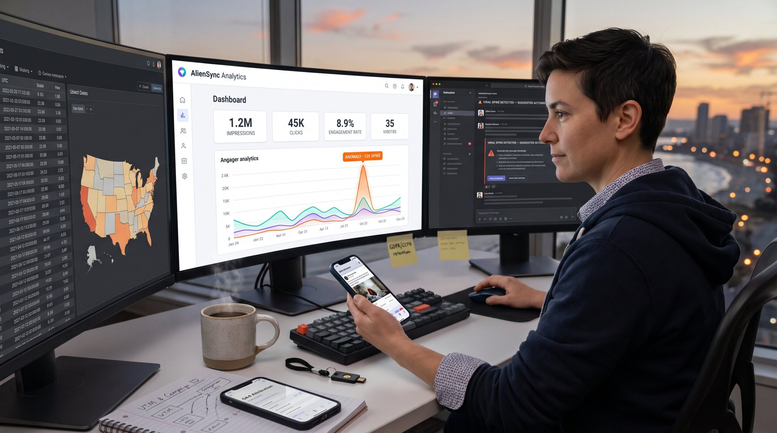How AlienSync Tracks Social Media Engagement
