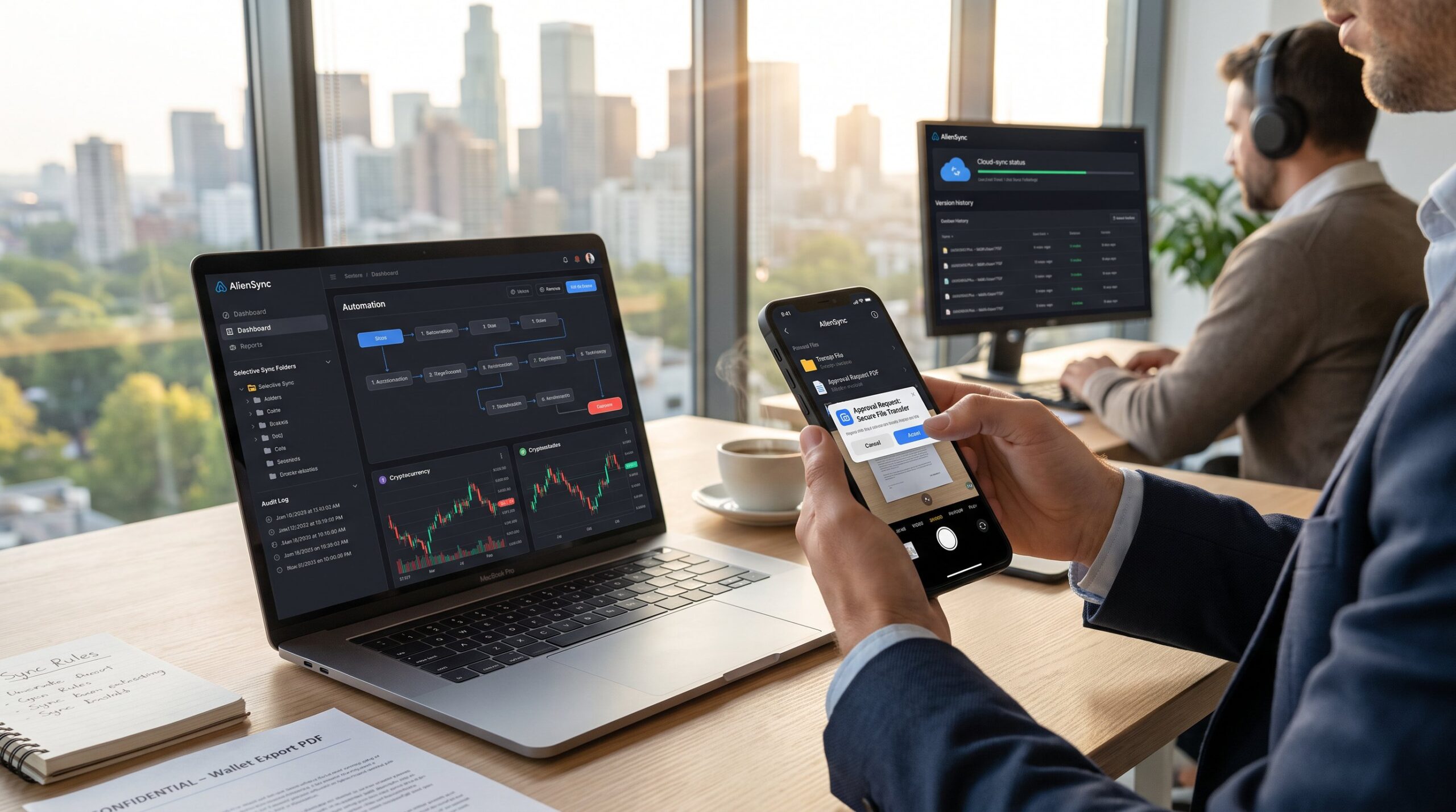 AlienSync Desktop Software Versus Mobile Apps