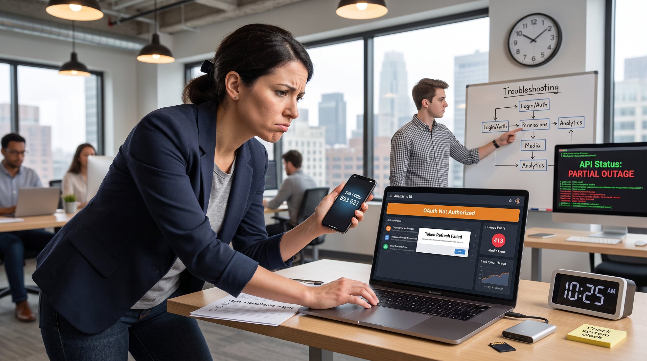 Common AlienSync Social Media Problems and Solutions
